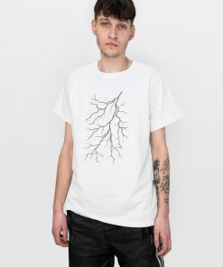 Odziez SKYDANCE | Bialy T-Shirt Lightning