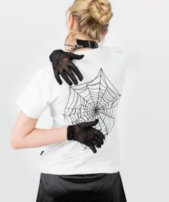 Odziez SKYDANCE | Bialy T-Shirt Widow