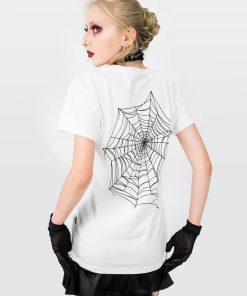 Odziez SKYDANCE | Bialy T-Shirt Widow