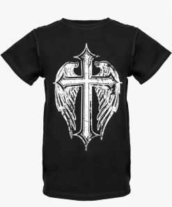 Odziez SKYDANCE | Czarny T-Shirt Angel Of Death