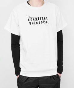 Odziez SKYDANCE | Bialy T-Shirt Beautiful Disaster